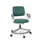 hjh OFFICE Kinder bureaustoel KID FLEX Stof Petrol
