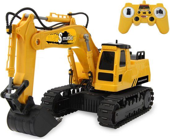 Jamara RC Graafmachine S-Matic - Geel - 2,4GHz RC Model Kant en Klaar