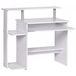 WOHNLING Computertafel WL1.153 Wit 94 x 90 x 48,5 cm