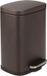 Relaxdays Pédalier 5 L Acier inoxydable Bronze