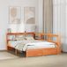 vidaXL Bed Wasbruin Massief Vurenhout 200 x 150 cm