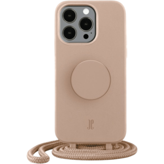 iPhone 13 Pro Max Siliconen Hoesje Met Popsocket & Draagkoord