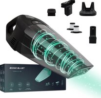 JAP Appliances Tornado S1 - Kruimeldief - 80W - Zakloos - Nat & Droog - Zwart