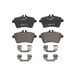 Bosch BP1491 remblokken - vooras - ECE-R90-certificering - vier remblokken per set