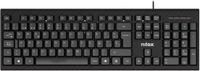Nilox NXKBE000011 Toetsenbord Kantoor USB QWERTY Spaans Zwart