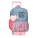 Enso Little Dreams rugzak met trolley, roze, 25 x 32 x 12 cm