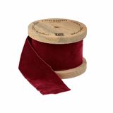 LOBERON Fluwelen lint Phaedra rood