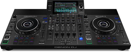Denon DJ SC Live 4 - Standalone DJ Controller - Zwart