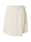 PIECES PCPIA MW MINI SKIRT WVN NOOS - Dames - Rokken - Maat S - Viscose/Linnen - Kort - Grijs