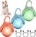 Sans marque Lampes de sécurité pour animaux de compagnie - Rechargeable par USB - Étanche - Lumière clignotante à LED - 3 pièces - Réfléchissant - 4 modes - Lumière pour chien