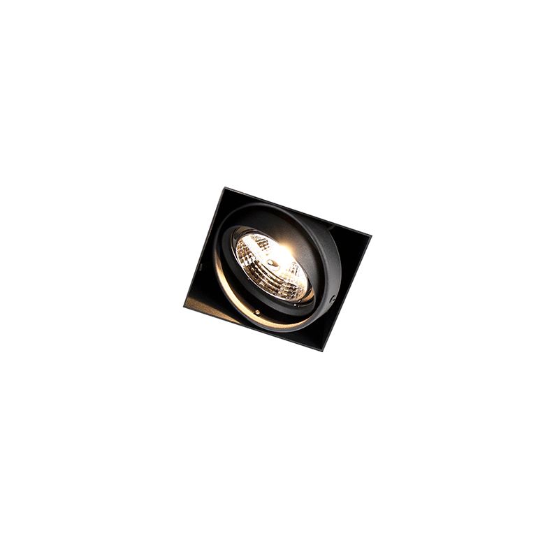 QAZQA Oneon Trimless Inbouwspot - 1 Lichts - L 105 mm - Zwart