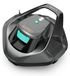 AIPER Zwembadrobot, 90 minuten krachtige reiniging, dubbele aandrijfmotoren, led-indicatoren, automatisch parkeren, zwembadrobot met accu, draadloos, perfect voor vlakke bodem en zwembad tot 80 m²