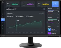Lenovo D24-40 computer monitor 60,5 cm (23.8") 1920 x 1080 Pixels Full HD LED Zwart