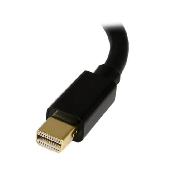StarTech.com 15cm Mini DisplayPort naar DisplayPort Video Verloopkabel M/F - Zwart