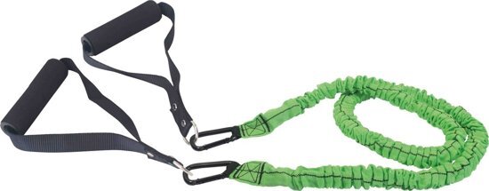 Schildkrot Fitness SchildkrÃ¶t Fitness - Expander - Lengte 120 cm - Groen/Zwart