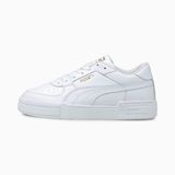 PUMA CA Pro Classic Sneakers Wit/Geel Unisex Volwassenen Leer Rubber Maat 40.5