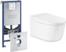 GROHE Sensia QuickFix douche-wc – set met Rapid SLX inbouwreservoir – glans wit