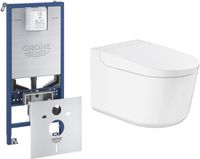 GROHE Sensia QuickFix douche-wc – set met Rapid SLX inbouwreservoir – glans wit