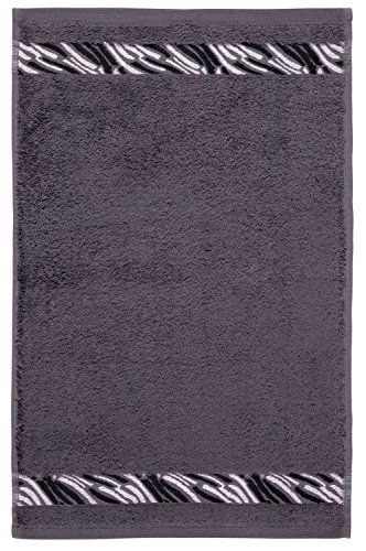 Frottana Shadow gastendoekje 30 x 50 cm steen