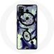 Maniacase Hoesjes voor Oppo A16 Dream Catcher in gris et noir