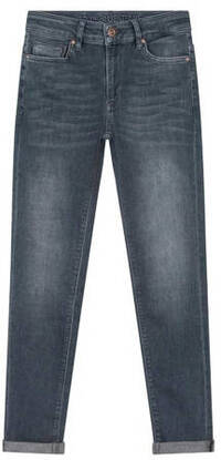 Indian Blue Jeans Indian Blue Jeans tapered fit jeans dark blue grey denim