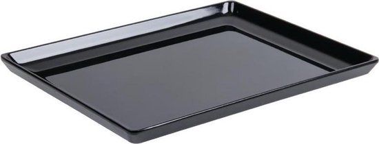 APS Melamine Serveerschaal Float GN1/2 - Zwart - 32.5 x 26.5 cm