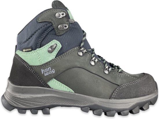 Hanwag Alta Bunion II Lady GTX - Wandelschoenen Dames Asphalt / Mint 42.5