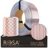 ROSA3D PLA Magic Silk Filament 1,75mm voor 3D-printers, Glamour Refill 1kg