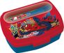 Tataway Broodtrommel Spiderman Marvel met bestek, lunchbox voor kinderen