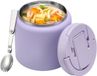 Unyqoos® Thermocontainer en acier inoxydable pour nourriture avec conception étanche et poignée de transport