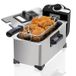 Cecotec CleanFry Enkel 3 l Vrijstaand 2000 W Friteuse à huile Noir, Acier inoxydable