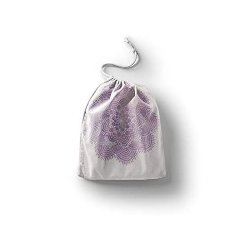Bonamaison Bedrukte katoenen tas met trekkoord - 20 x 30 cm
