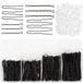 Haaraccessoires Set - 700 Delen - Noir