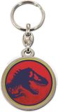 Harry SD Toys Jurassic Park Logo - Metal Keychain (7 cm)