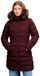 Superdry Fuji Jas Met Capuchon En Imitatiebont Dames Gewatteerde Jas