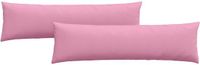 vidaXL - Zitkussens - 2 stuks - Stof - Roze - 145 x 40 cm