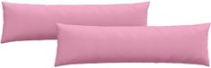 vidaXL - Zitkussens - 2 stuks - Stof - Roze - 145 x 40 cm