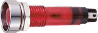 Sedeco B-406 12V ROUGE Lampe témoin standard avec lampe Rouge 1 pièce(s)