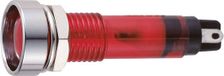 Sedeco B-406 12V ROUGE Lampe témoin standard avec lampe Rouge 1 pièce(s)