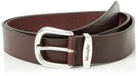 Wrangler Eenvoudige riem voor heren, Bruin