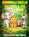 Animali della Giungla da Colorare: Libro da Colorare per Bambini da 3 a 6 anni