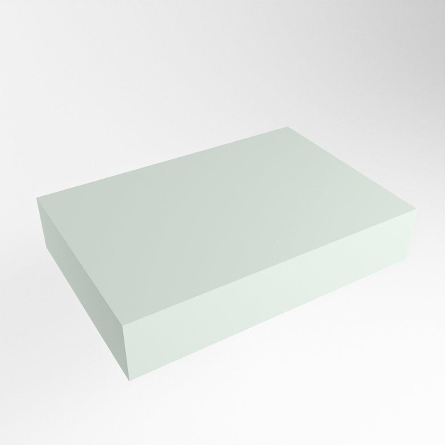 Mondiaz Mondiaz TOP 30 Topblad - 40x30x12cm - geschikt voor afdekplaat - Solid surface - Greey TOP30-40X12GRE