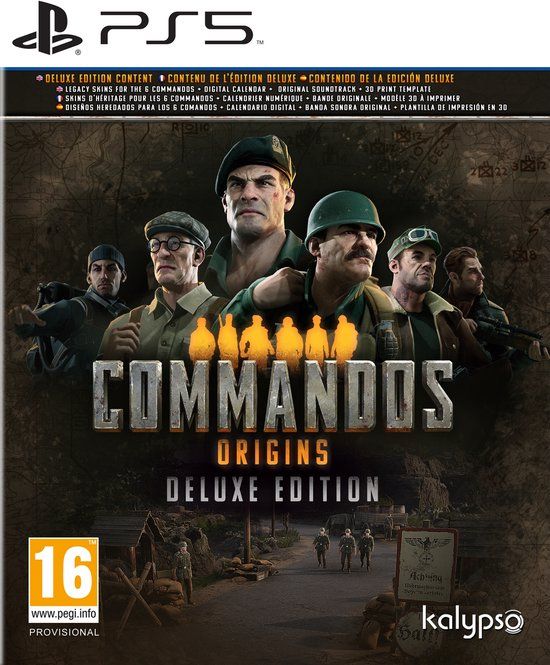 Kalypso Media Commandos Origins - Deluxe Edition PlayStation 5