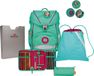 DerDieDas ErgoFlex Schulranzenset 5-delig Peppermint Pony Turquoise