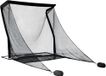 SimSpace Deluxe Home Driving golfnet - supersterk net, 2,5 m (8,2 ft) x 2,5 m (8,2 ft) x 3,84 m (12,5 ft), noir