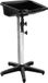 Physa Lavabo de coiffure - 47 x 43 x 86 cm - Noir