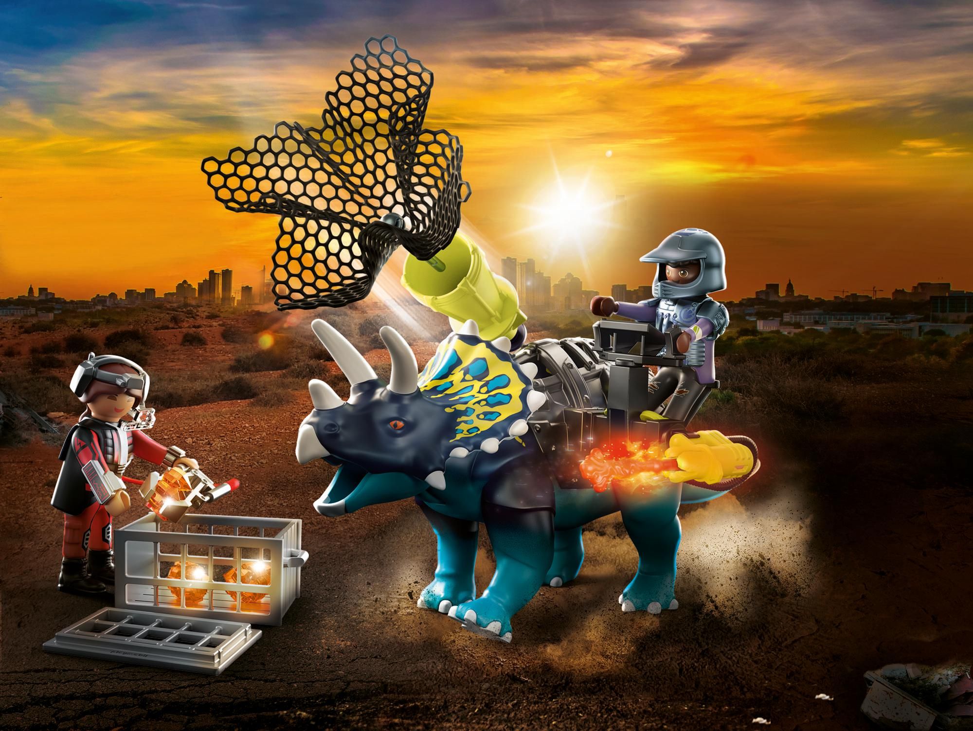 Playmobil Triceratops: Battle for the Legendary Stones - 70627