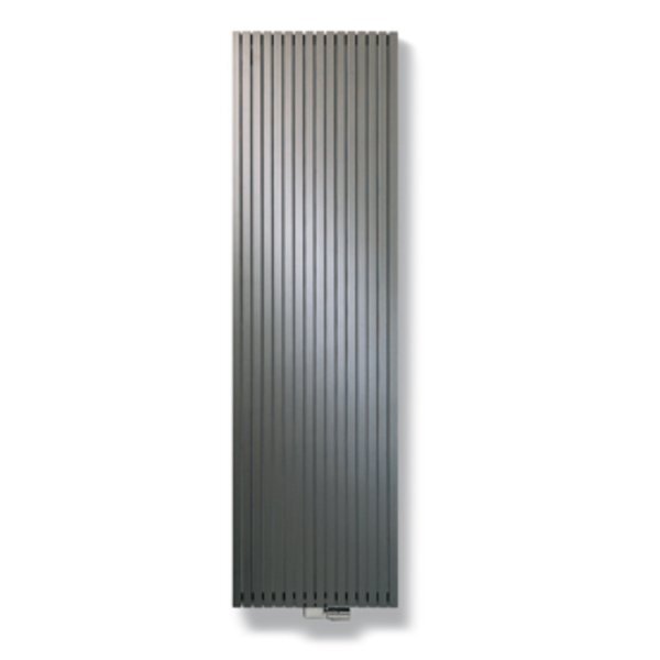 Vasco Carré CPVN2 designradiator verticaal dubbel 2200x895mm 4131W - aansluiting 1188 antraciet M301 111360895220011880301-0000