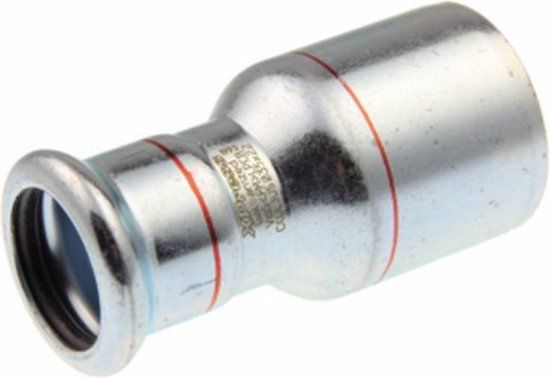 VSH XPRESS STAALVERZINKT Overgangsfitting met 2 aansl. 28 mm