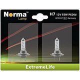 Norma 214607-202 H7 halogeen koplamp - dubbele blister Extreme Life 12 V 55 W PX26d